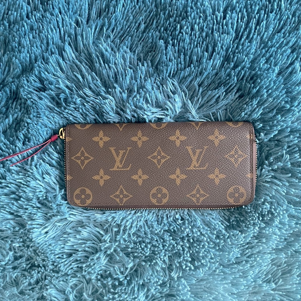 Louis Vuitton Clemence wallet Monogram canvas